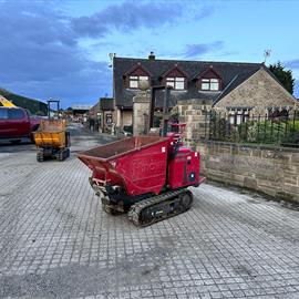 2017 Hinowa HS1100 High Tip Tracked Dumper