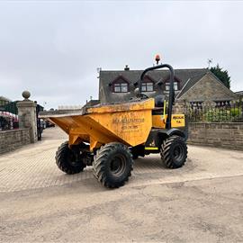 2019 Mecalac TA3H Hydrostatic 3 Ton Straight Skip Dumper