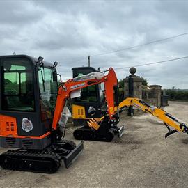 2024 Mammoth MP12PRO Mini Digger Tracked Machine 360 Excavator