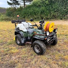 Kawasaki KLF300 Farm Quad Bike With Arag Sprayer System