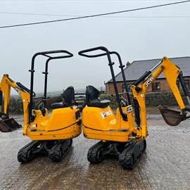 2020 JCB 8008CTS Mini Excavator (choice of two)